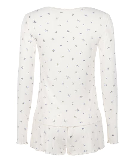 Pyjama Set Daisy, White