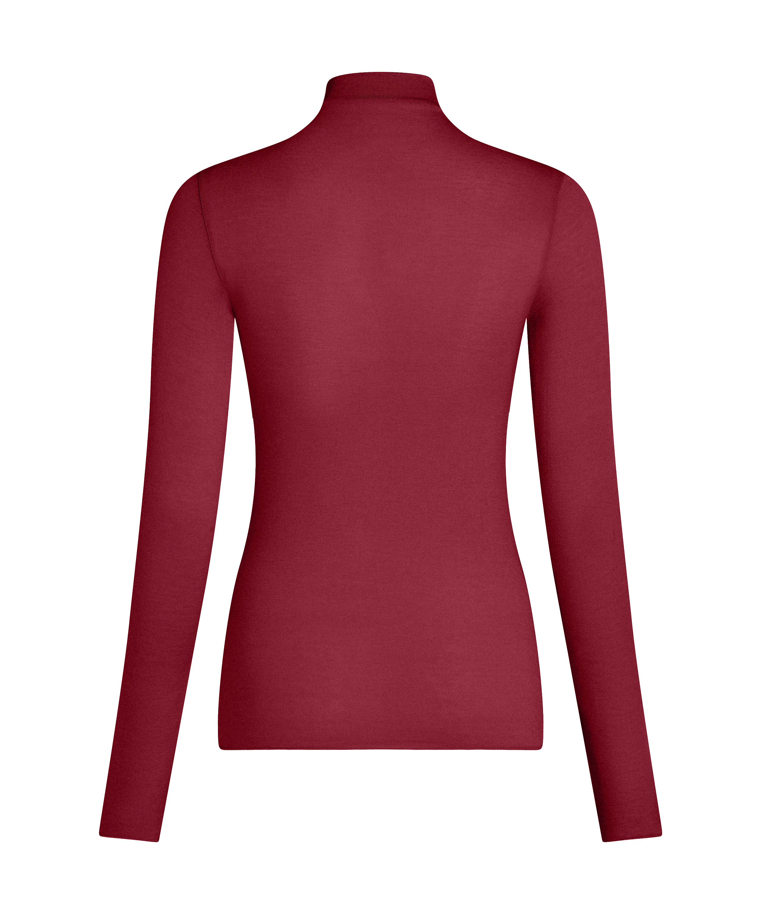 super soft Turtleneck shirt with Cashmere, Red, main