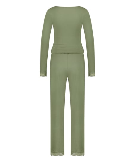Pajama Set, Green