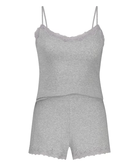 Cami Short Pyjama Set, Gray