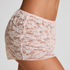 Short Allover Lace, Pink