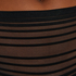 Invisible high thong, Black