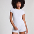 Pointelle Top, Gray