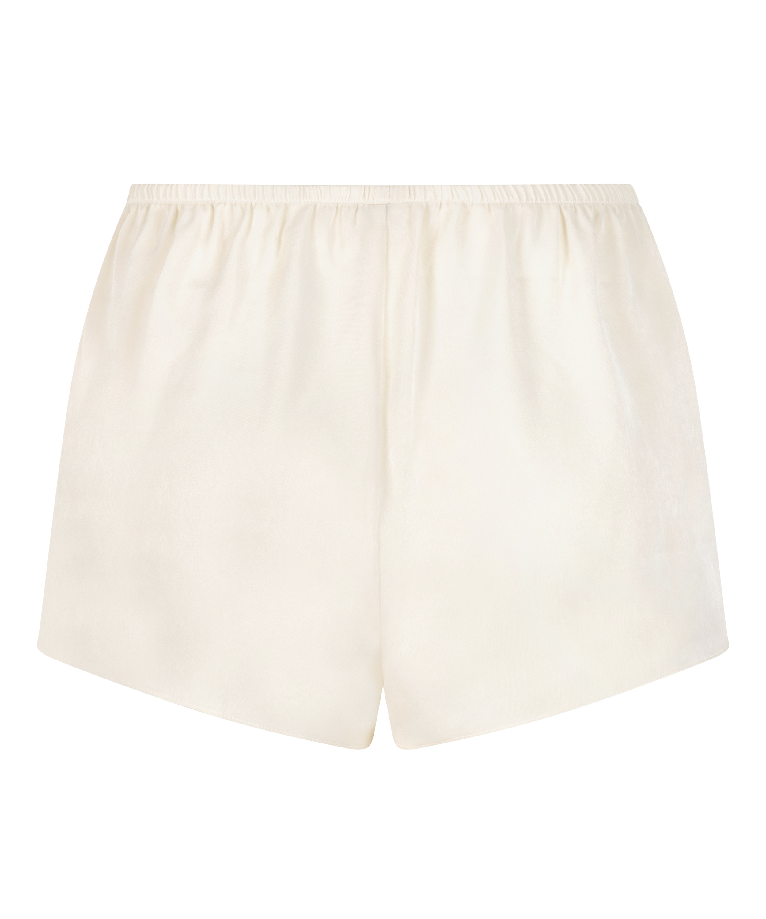 Short Satin Minimal, White, main