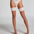 Stay Ups 15 Denier Lace, White