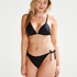 Cannes Brazilian bikini bottoms Vivian Hoorn, Black