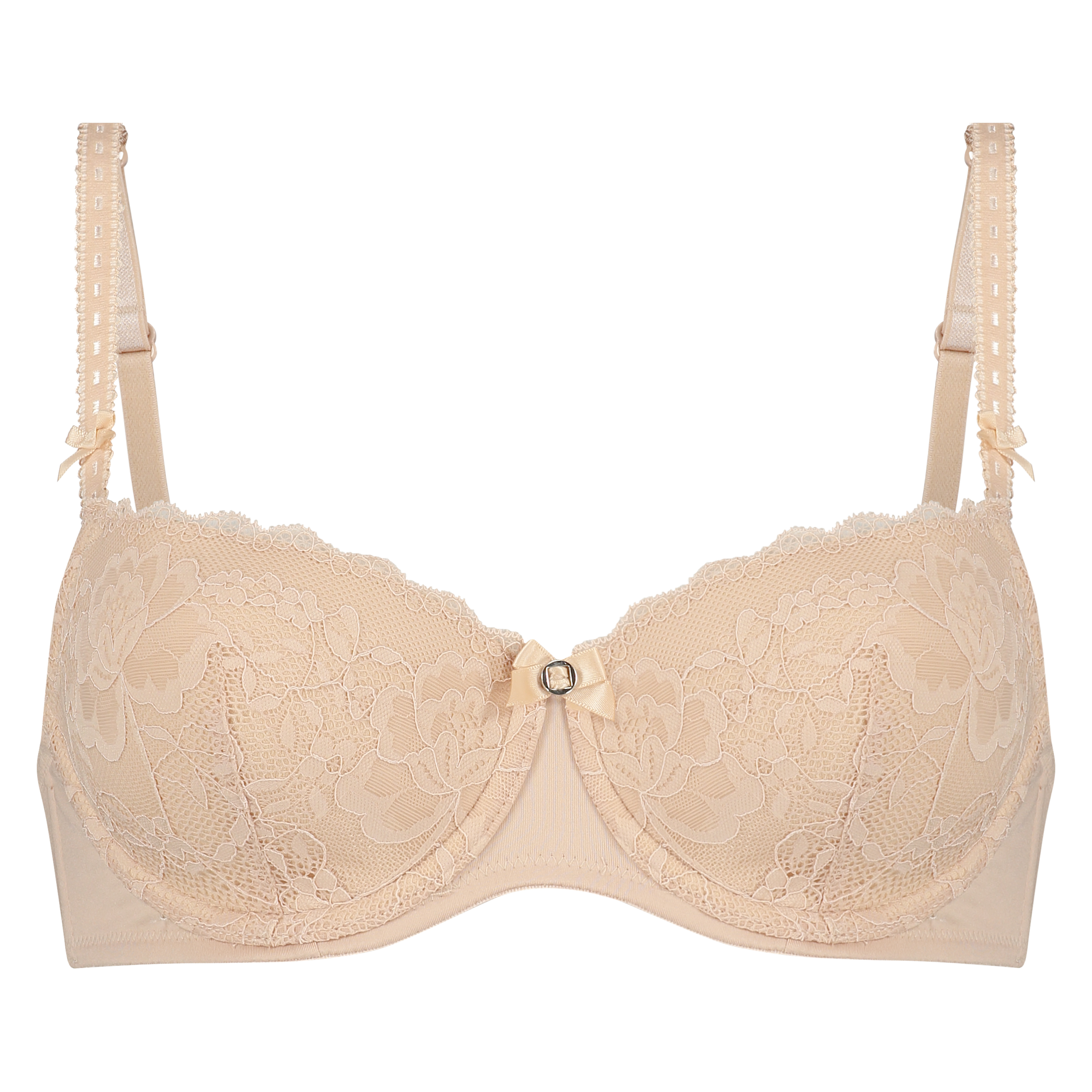 Maya Padded Underwired Bra, Beige, main