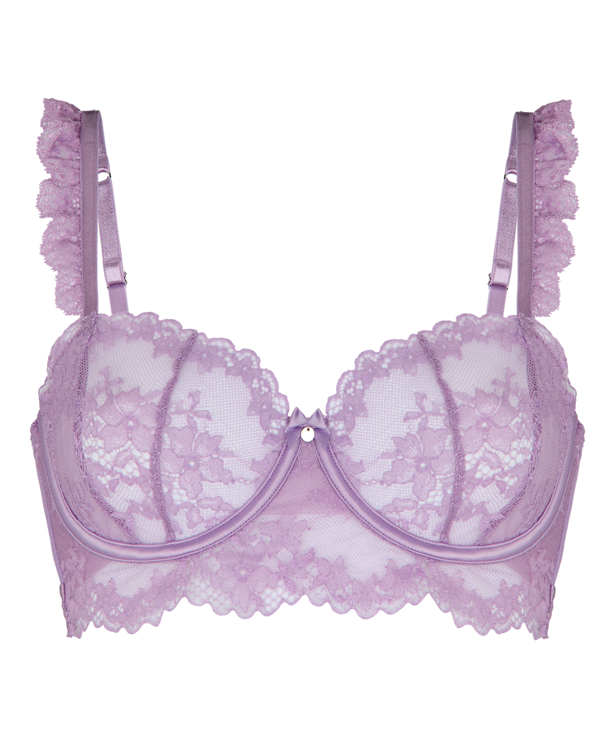Non-Padded Underwired Bra Naomi, Purple, main