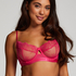 Honey Non-Padded Underwired Bra, Pink