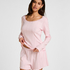 PJ LS SHORT POINTELLE, Pink