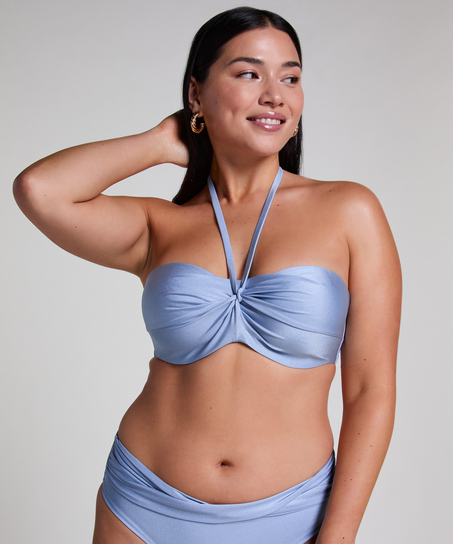Honolulu Bikini Top, Blue