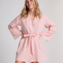 Muslin Robe Short, Pink