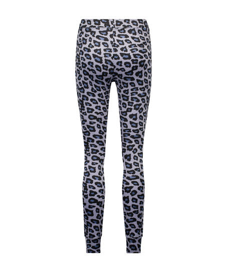 Velvet leggings, Gray