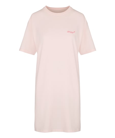 Roundneck Nightshirt, Pink