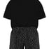 Short Pyjama Set, Black