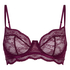 Isabelle Non-Padded Underwired Bra, Purple