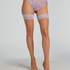 Stay Ups 15 Denier Lace, Purple