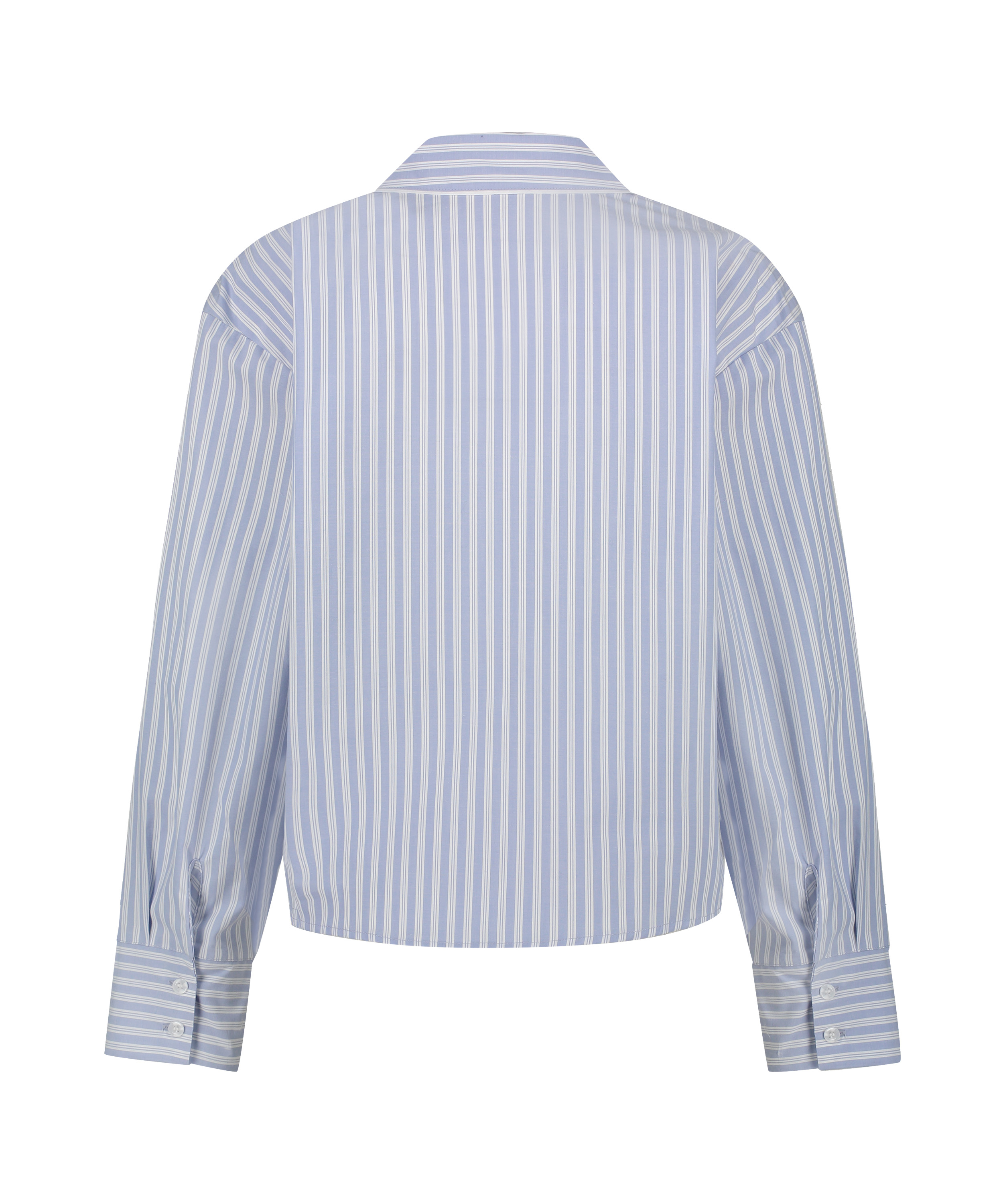 Long Sleeve Cotton Jacket, Blue, main