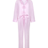 Pyjama Set Woven Monchou, Pink