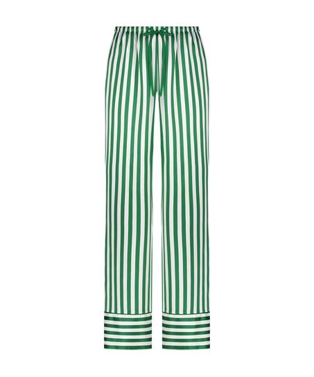 Satin Trousers, Green