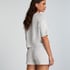 Velvet Pocket shorts, Gray