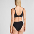 Smooth Padded Underwired Bra, Black