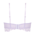 Shiloh Padded Longline Non-Underwired Bra, Purple