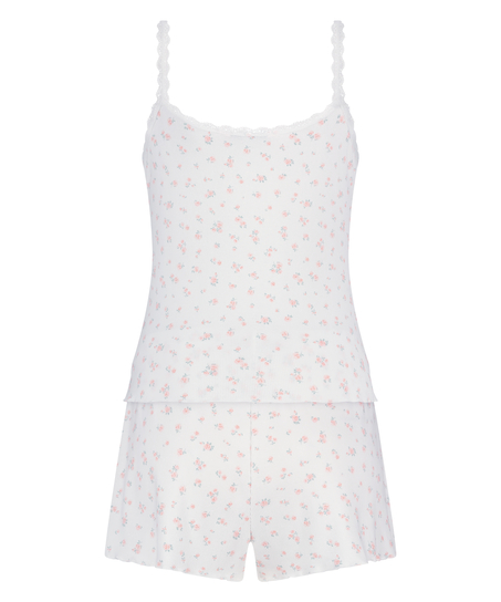 Pyjamaset Rib, Pink