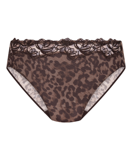 High Waisted Knickers Diva, Brown
