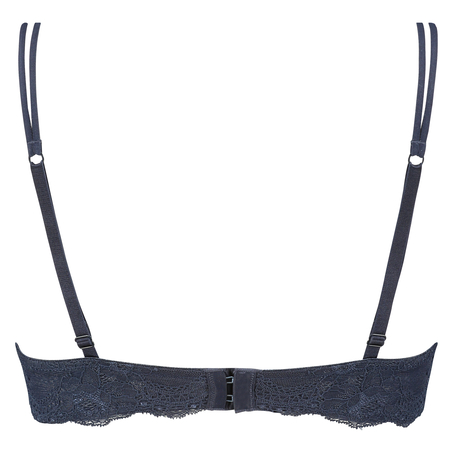 Padded underwired bra Lily Sweetheart, Blue