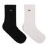 2 Pair Cotton Crew Socks, White