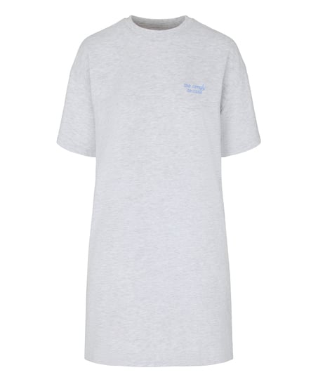 Roundneck Nightshirt, Gray