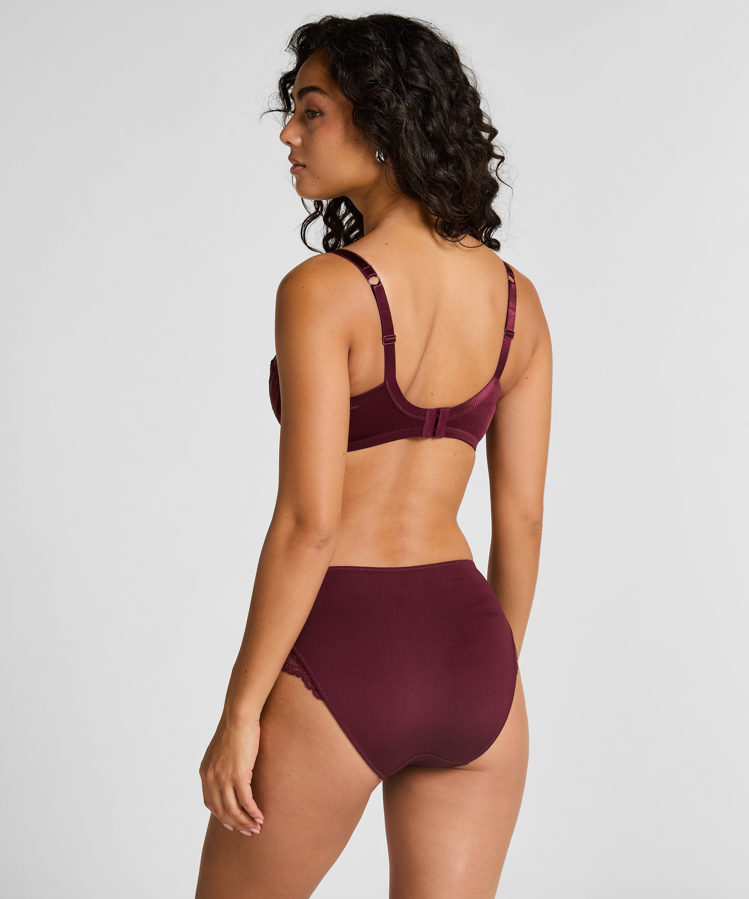 Sophie Non-Padded Underwired Bra, Purple, main