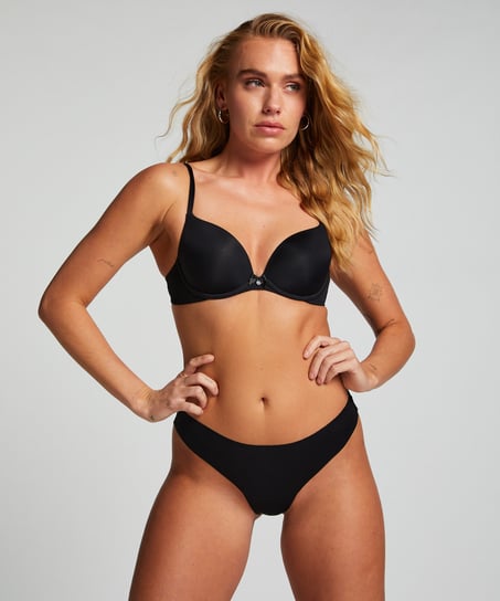 Invisible thong basic, Black
