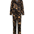 Jacket Woven Print, Black
