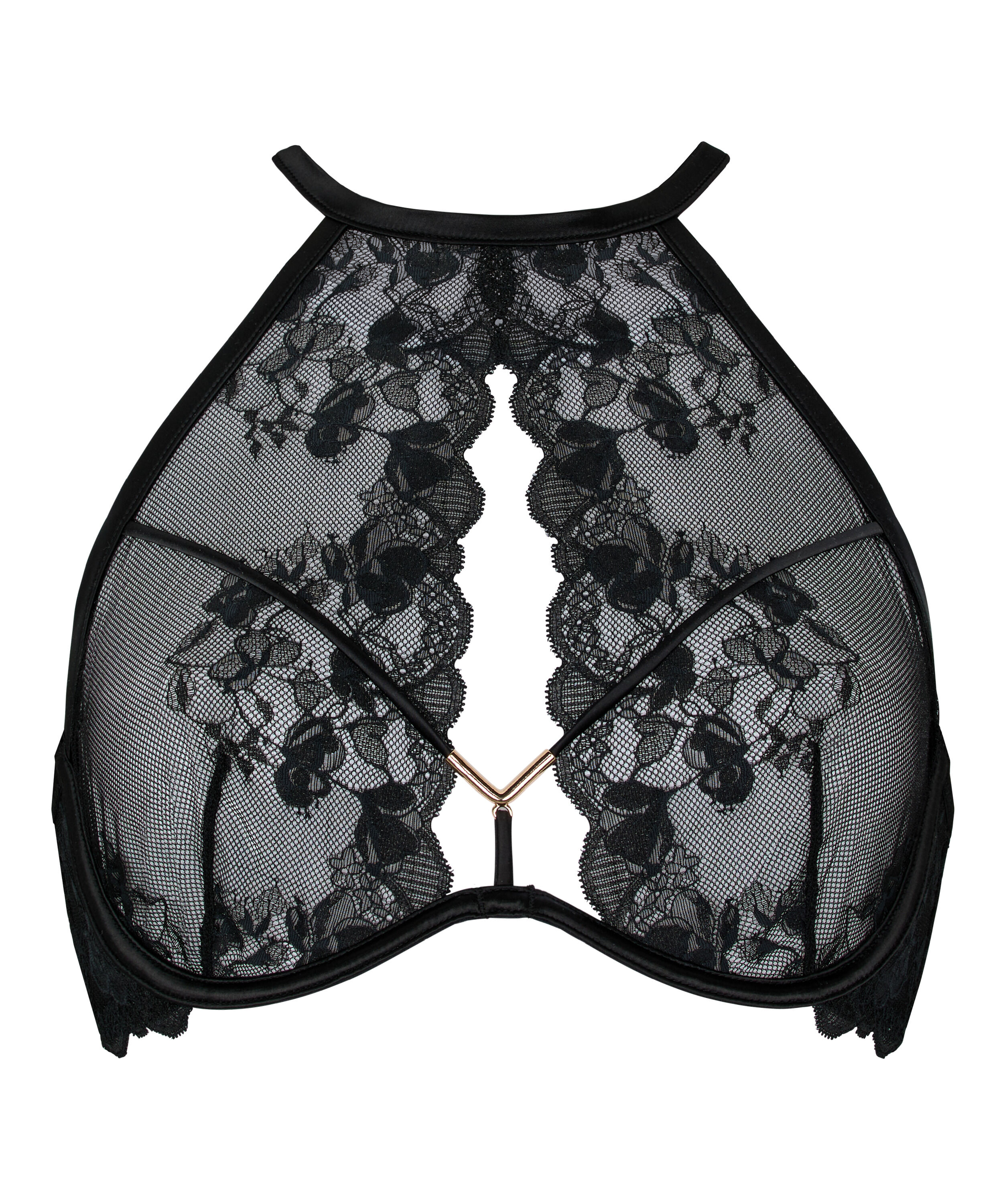 Non-Padded Underwired Bra Zara, Black