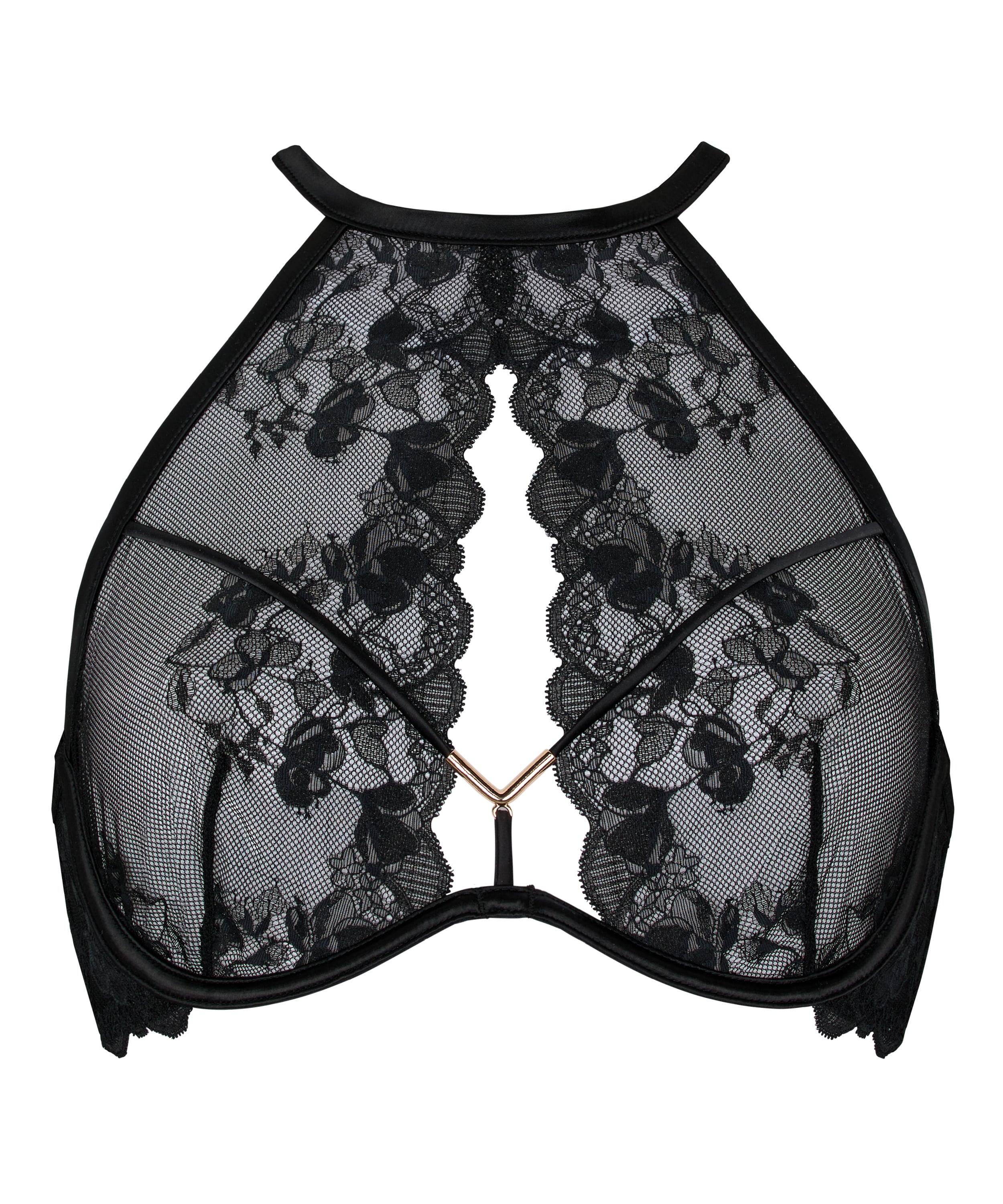 Non-Padded Underwired Bra Zara, Black, main
