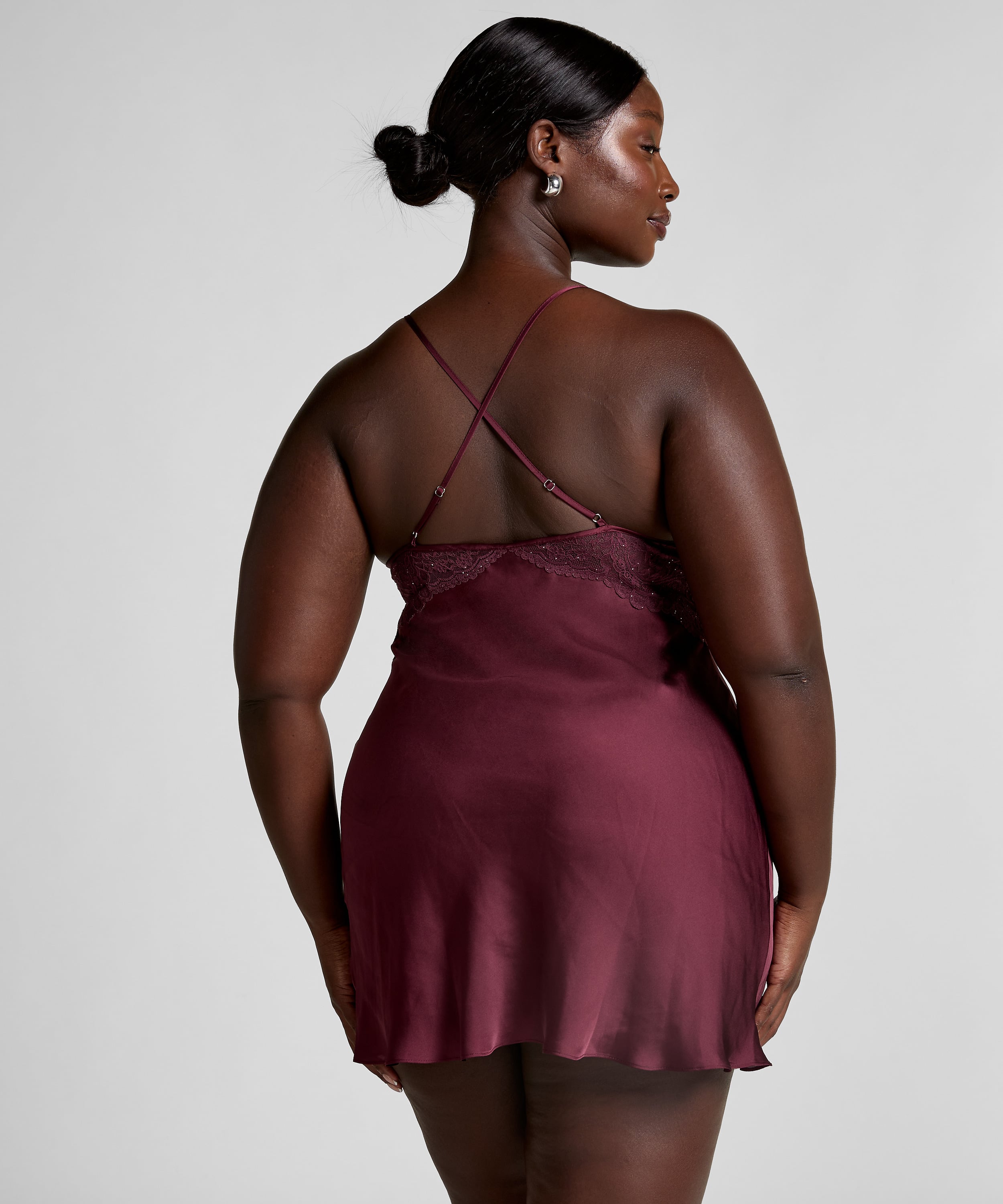 Isadora Slipdress, Red, main