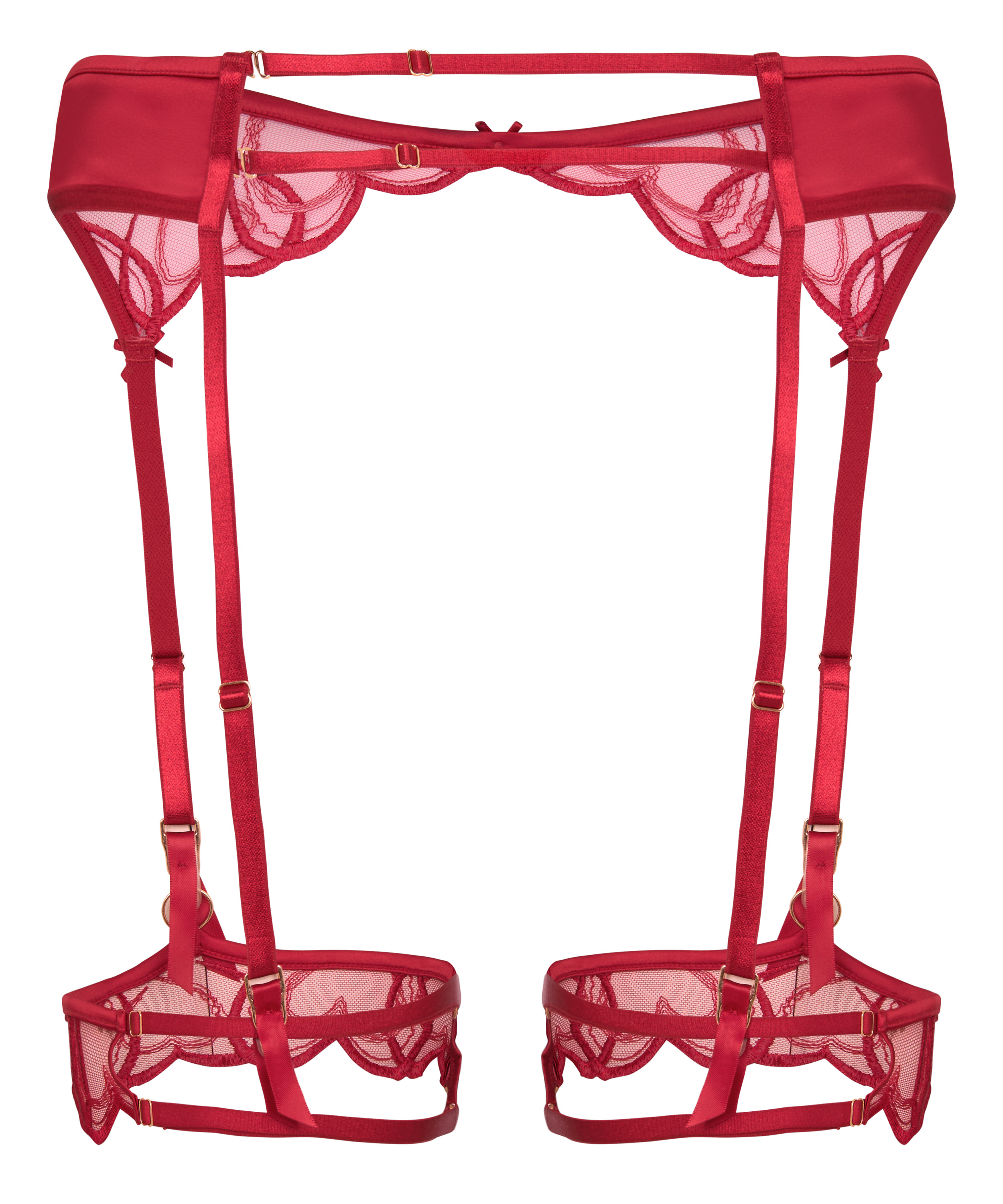 Olivia Suspenderbelt, Red, main