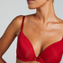 2-Pack Padded Underwired Bra, Red