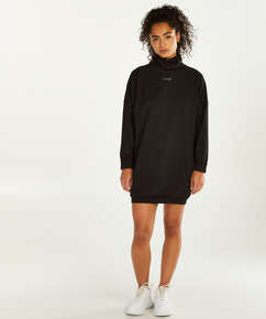 HKMX Yona Sweater Dress, Black