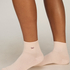 2 Pair Cotton Half Crew Socks, Pink