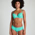 Marine Non-Padded Underwired Bra, Green