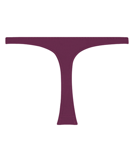 Lace & Shine Thong, Purple