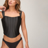 Bustier Anastasia, Black