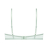 Ida Padded Underwired Bra, Green