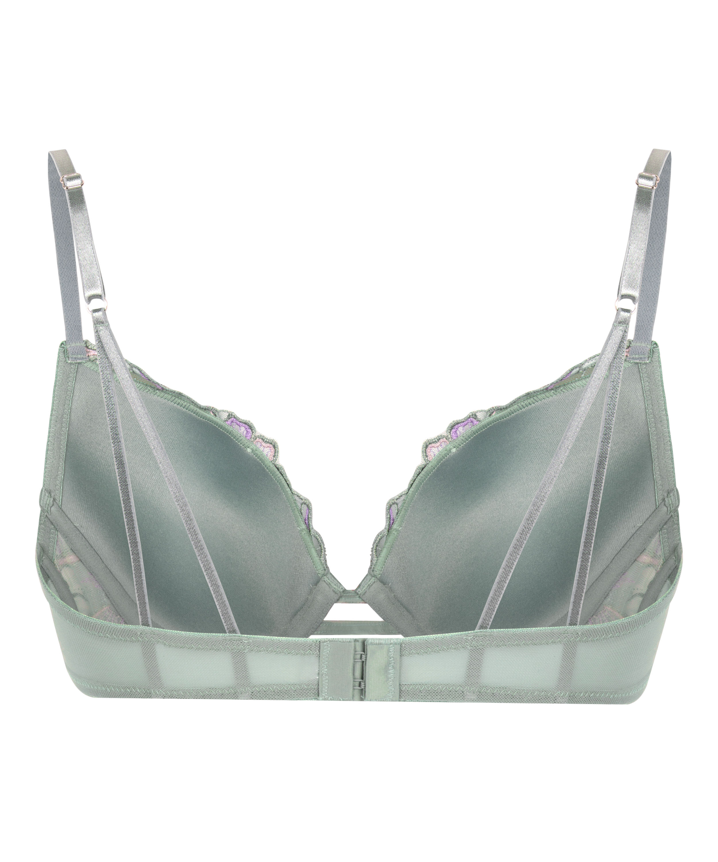 Lauren Padded Underwired Bra, Green, main