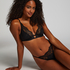 Misio Non-Padded Underwired Bra, Black