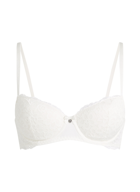 Marine Padded Underwired Bra, White