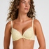 Padded Underwired Bra Gaia, Yellow